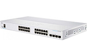 Thiết bị mạng Cisco | 20-port 10G Copper + 4-port 10G copper/SFP+ Combo Managed Switch CISCO CBS350-24XT-EU