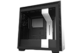 Vỏ case-Nguồn tản nhiệt NZXT | Mid-Tower Case with RGB NZXT H710i MATTE WHITE