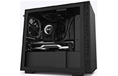 Vỏ case-Nguồn tản nhiệt NZXT | Mini-ITX Case with Tempered Glass NZXT H210 MATTE BLACK