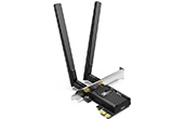 Thiết bị mạng TP-LINK | AX3000 Wi-Fi 6 Bluetooth 5.2 PCIe Adapter TP-LINK Archer TX55E