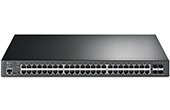 Thiết bị mạng TP-LINK | JetStream 48-Port Gigabit PoE+ and 4-Port 10GE SFP+ Managed Switch TP-LINK TL-SG3452XP