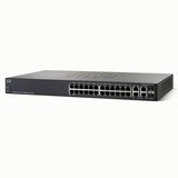 Thiết bị mạng Cisco | 24-Port 10/100Mbps PoE Switch Cisco SF300-24P (SRW224G4P-K9)