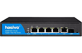 Thiết bị mạng HASIVO | 4-Port GE PoE + 1-Port GE Uplink + 1-Port SFP Switch HASIVO S600P-4G-1TS-AI