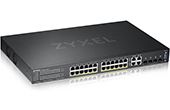 Thiết bị mạng ZyXEL | 24-port GbE PoE + 4-port GbE combo Managed Switch ZyXEL GS2220-28HP