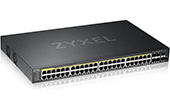 Thiết bị mạng ZyXEL | 44-port GbE PoE + 4-port GbE combo + 2-Port GbE SFP Managed Switch ZyXEL GS2220-50HP