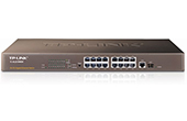 Thiết bị mạng TP-LINK | 16-port + 2-Port Gigabit Web Smart Switch TP-LINK TL-SL2218