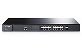 Thiết bị mạng TP-LINK | 16-Port + 2 Slot SFP Managed Switch TP-LINK TL-SG3216