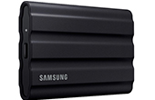 á»” cá»©ng SSD SAMSUNG | SAMSUNG Portable SSD T7 Shield USB 3.2 2TB Black (MU-PE2T0S/WW)