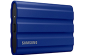 á»” cá»©ng SSD SAMSUNG | SAMSUNG Portable SSD T7 Shield USB 3.2 1TB Blue (MU-PE1T0R/WW)