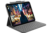 Bàn phím và chuột Logitech | Bàn phím Bluetooth Logitech Slim Folio for iPad (Gen 7/Gen 8)