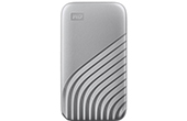 Ổ cứng SSD Western | Ổ cứng Western My Passport SSD 2TB Silver (WDBAGF0020BSL-WESN)