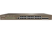 Thiết bị mạng IP-COM | 24-Port Gigabit Ethernet + 4-Port 1000Base-X SFP Managed PoE Switch IP-COM G5328P-24-410W