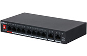 Switch PoE DAHUA | 10-Port Unmanaged Desktop PoE Switch DAHUA DH-PFS3010-8ET-96