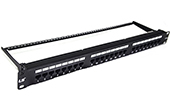 Cáp-phụ kiện LS | Patch Panel 24-Port Unshielded LS CAT5e (LS-PP-UC5E-24P-WM-EC)