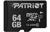 USB/Thẻ nhớ PATRIOT | Thẻ nhớ MicroSD 64GB PATRIOT PSF64GMDC10