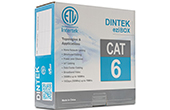 Cáp-phụ kiện Dintek | Cáp mạng Dintek CAT.6 UTP (1101-04063, 100 mét/thùng)