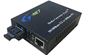 Switch PoE G-NET | 1-Port 10/100M PoE Switch G-NET G-PMC-1FX1TP-SFP