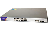 Switch PoE G-NET | 16-Port 10/100Base-TX PoE Switch G-NET G-PESB-2GXC16TP-SFP