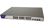 Switch PoE G-NET | 24-Port 10/100Base-TX PoE Switch G-NET G-PESB-2GXC24TP-SFP