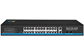 Switch PoE G-NET | 24-Port 10/100Base-TX PoE Switch G-NET GX-PES-2GXC24TP-SFP