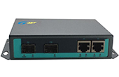 Switch PoE G-NET | 2-Port 10/100/1000Base-TX PoE Switch G-NET G-PES-2GX2GP-SFP