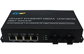 Switch PoE G-NET | 4-Port 10/100/1000Base-TX PoE Switch G-NET G-PES-2GX4GP-SC20S