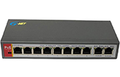 Switch PoE G-NET | 8-Port 10/100/1000Base-TX PoE Switch G-NET G-PES-8GP2GT