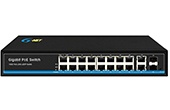 Switch PoE G-NET | 16-Port 10/100/1000Base-TX PoE Switch G-NET GX-PES-2GX2GT16GP-SFP