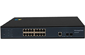 Switch PoE G-NET | 16-port GE + 2-port GE SFP PoE Managed Switch G-NET GX-MPS-2GX16GP-SFP