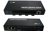 Thiết bị mạng G-NET | 3-port 10/100/1000Base-TX Ethernet Switch G-NET G-UES-4GX3GT-SFP