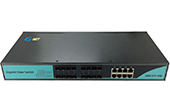 Thiết bị mạng G-NET | 8-port 10/100/1000Base-TX Ethernet Switch G-NET G-UES-16GX8GT-SFP