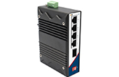 Switch WINTOP | 4-port 10/100Base-T(X) Industrial DIN-Rail Switch WINTOP YT-RS235-1F4T (SFP)