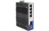 Switch WINTOP | 4-port Gigabit + 1-port 1000Base-X SFP Industrial DIN-Rail Switch WINTOP YT-RS235-1GF4GT