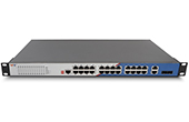 Switch WINTOP | 24-port 10/100/1000BaseT-(X) Industrial DIN-Rail PoE Switch WINTOP YT-CM6328-2GF26GT-24POE