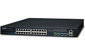 Thiết bị mạng PLANET | 24-Port GE + 4-Port 10G SFP+ Layer 3 Stackable Managed Switch PLANET SGS-6341-24T4X