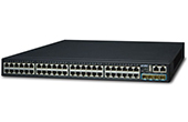 Thiết bị mạng PLANET | 48-Port GE PoE + 4-Port 10G SFP+ Layer 3 Stackable Managed Switch PLANET SGS-6341-48T4X