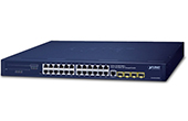 Thiết bị mạng PLANET | 24-Port GE + 4-Port 1G SFP+ Managed Switch PLANET GS-4210-24T4S