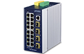 Thiết bị mạng PLANET | 16-port Gigabit + 4-port 100/1000X SFP Industrial Managed Switch PLANET IGS-20040MT