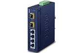 Thiết bị mạng PLANET | 4-Port GE + 2-Port 100/1G/2.5G SFP Industrial Switch PLANET IGS-620TF