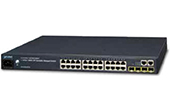 Thiết bị mạng PLANET | 24-Port 10/100/1000T + 4-Port 1000X SFP Stackable Managed Switch PLANET SGS-6340-24T4S