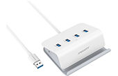 Bá»™ chia Hub PISEN | Hub chia 2in1 4 cổng USB3.0 PISEN NJ-HB02-A1500