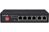 Switch PoE Provision-ISR | 4-port Giga PoE Ethernet Switch Provision-ISR PoES-0472GC+2G