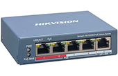 Switch PoE HIKVISION | 4 Port Fast Ethernet Smart PoE Switch HIKVISION DS-3E1105P-EI/M