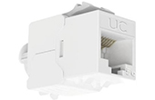 Cáp-phụ kiện Draka | Modular Jack Unshielded Cat5E RJ45 DRAKA HDMJTF1252WH