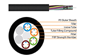 CÃ¡p-phá»¥ kiá»‡n HEIZKA | Outdoor Stranded Loose Tube Non-Metallic CSM Optical Fibre Cable HEIZKA HEFOLN040PE