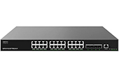 Thiết bị mạng Grandstream | 24-Port Gigabit + 4-Port 10Gigabit SFP+ Layer 3 Managed Switch Grandstream GWN7813