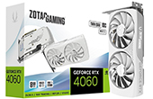 Graphics Card ZOTAC | Gaming GeForce RTX 4060 8GB Twin Edge OC White ZOTAC ZT-D40600Q-10M