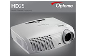 MÃ¡y chiáº¿u OPTOMA | Máy chiếu Full HD-Full 3D HOME THEATER OPTOMA HD25