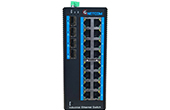 Media Converter GNETCOM | 16-port Gigabit PoE + 4G SFP Managed Industrial Switch GNETCOM G-IES416GS-M-SFP