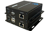 HDMI/VGA/DVI Fiber Converter HO-LINK | Bộ chuyển HDMI qua cáp mạng 200M HO-LINK HL-HDMI-200KVM